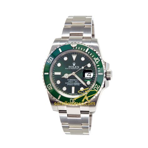 ROLEX SUBMARINER GHIERA CERAMICA VERDE 